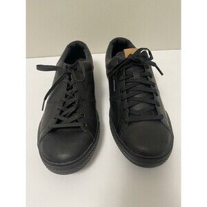 Merrell Barkley Capture Black Leather Men’s Converse Style Sneakers 8.5. NEW